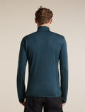 Men's Merino Blend 300 RealFleece™ Descender Long Sleeve Zip Abyss - 2