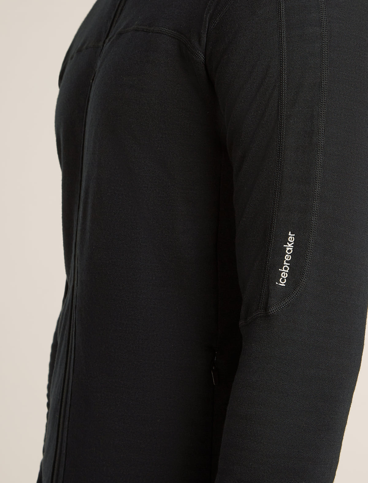 Haut à capuchon à glissière 300 Realfleece™ Descender en mélange de mérinos pour hommes  - 5