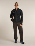 Haut à capuchon à glissière 300 Realfleece™ Descender en mélange de mérinos pour hommes  - 4