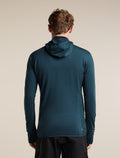 Men's Merino Blend 300 RealFleece™ Descender Long Sleeve Zip Hoodie Abyss - 2