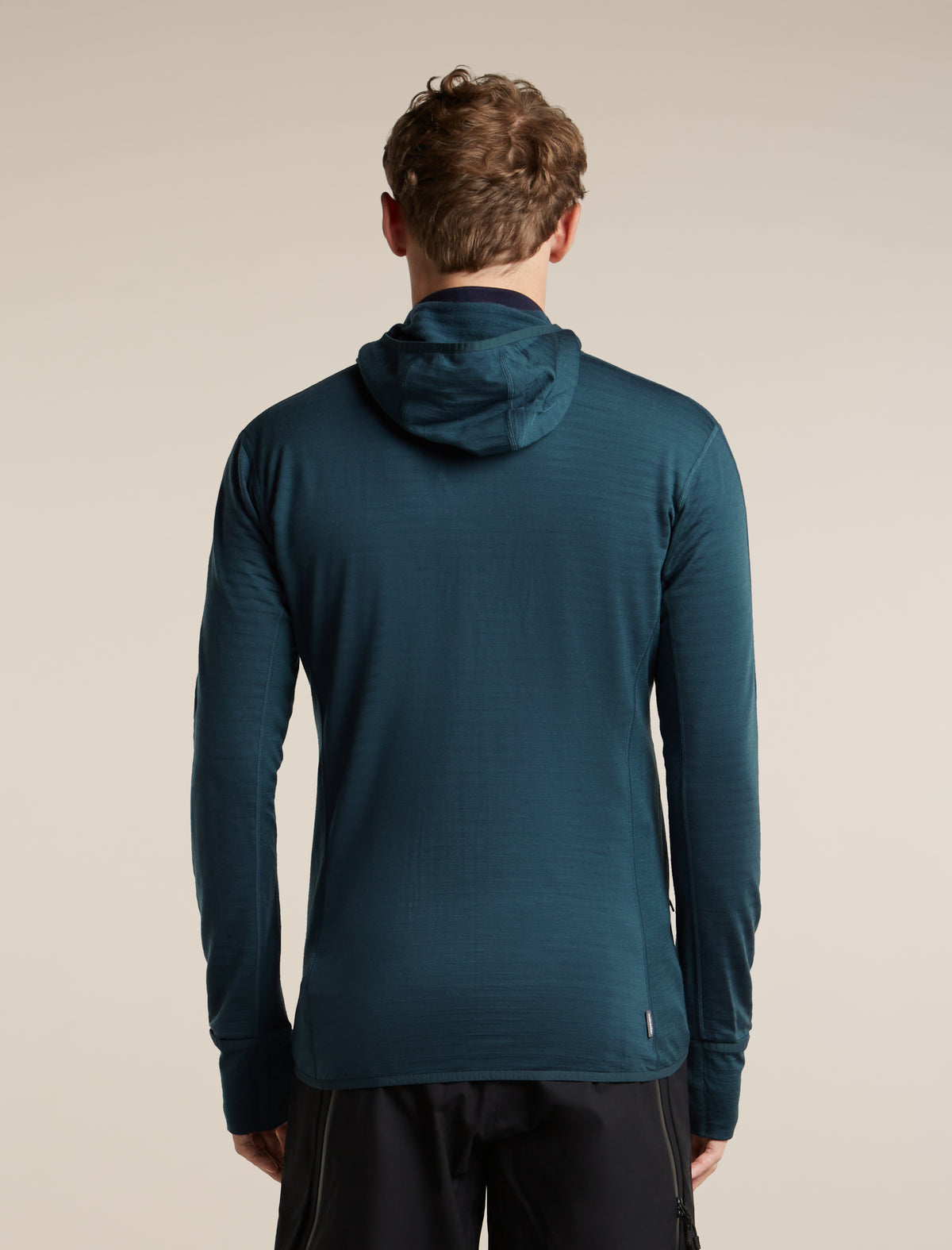 Men's Merino Blend 300 RealFleece™ Descender Long Sleeve Zip Hoodie Abyss - 2