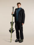 Men's Merino Blend 300 RealFleece™ Descender Long Sleeve Zip Hoodie Abyss - 4