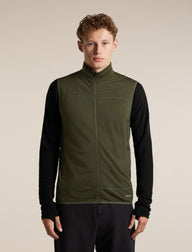 Men's Merino Blend 300 RealFleece™ Descender Vest - Dark Loden / L