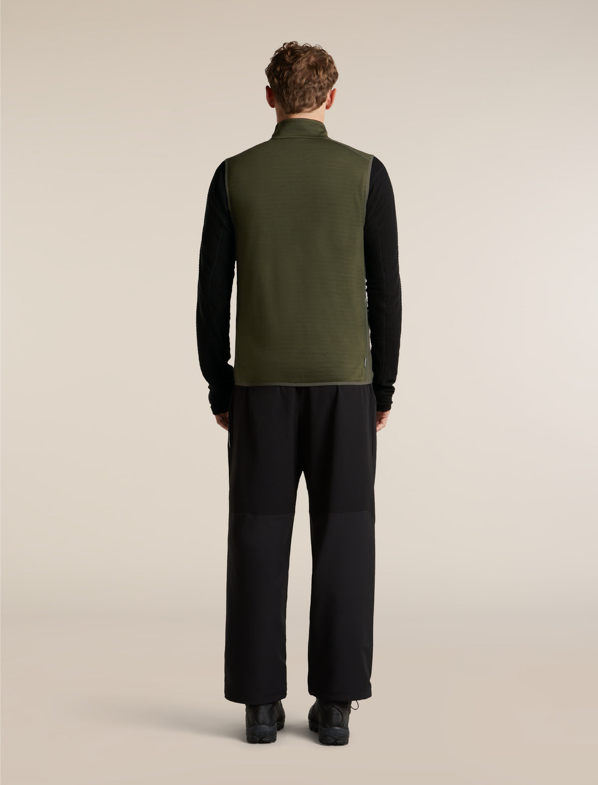 Men's Merino Blend 300 RealFleece™ Descender Vest Dark Loden - 7