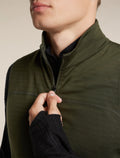 Men's Merino Blend 300 RealFleece™ Descender Vest Dark Loden - 6