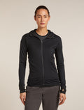 Haut à capuchon à glissière 300 Realfleece™ Descender en mélange de mérinos pour femmes  - 1