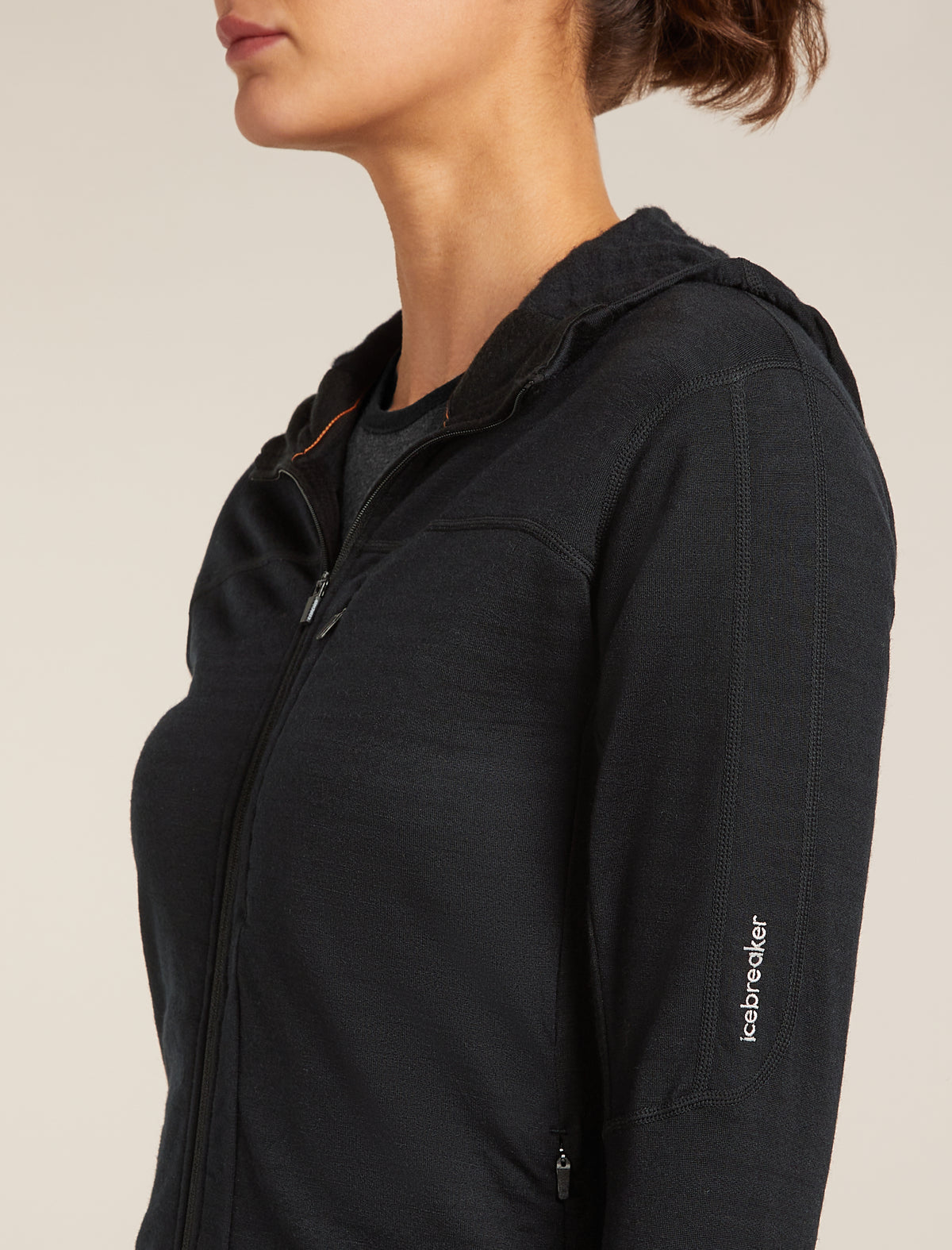 Haut à capuchon à glissière 300 Realfleece™ Descender en mélange de mérinos pour femmes  - 5
