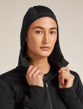 Haut à capuchon à glissière 300 Realfleece™ Descender en mélange de mérinos pour femmes  - 8