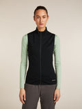 icebreaker Women's Merino Blend 300 RealFleece™ Descender Vest Black Women - 1
