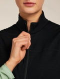 icebreaker Women's Merino Blend 300 RealFleece™ Descender Vest Black Women - 10