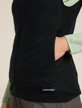 icebreaker Women's Merino Blend 300 RealFleece™ Descender Vest Black Women - 7
