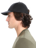 Unisex Merino Blend Icebreaker 6 Panel Hat Black - 12