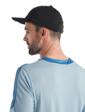 Unisex Merino Blend Icebreaker 6 Panel Hat Black - 3