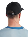 Unisex Merino Blend Icebreaker 6 Panel Hat Black - 4