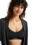 Women's Queens Clasp Bra Black - 9