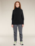 Women's Seevista Funnel Neck Sweater Black - 3