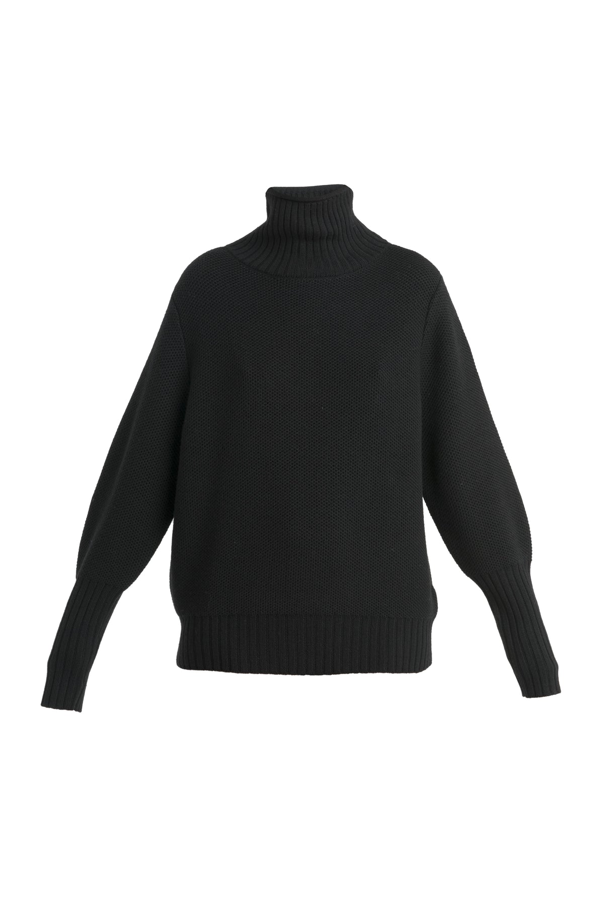 Women's Seevista Funnel Neck Sweater Black - 7