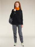 Women's Seevista Funnel Neck Sweater Black - 4