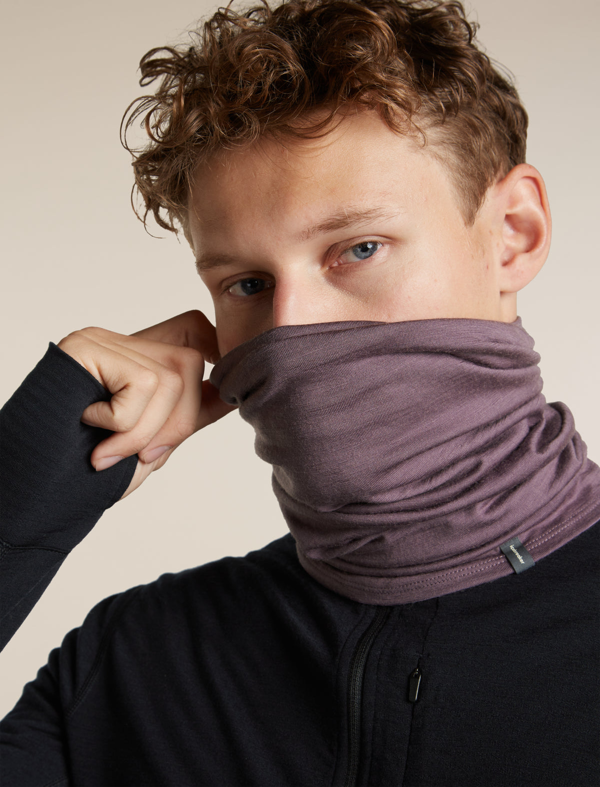 Unisex Merino 200 Oasis Flexi Chute Grey Plum - 7