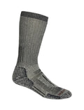 Men's Merino Mountaineer Mid Calf Socks Jet Heather/Espresso - 1