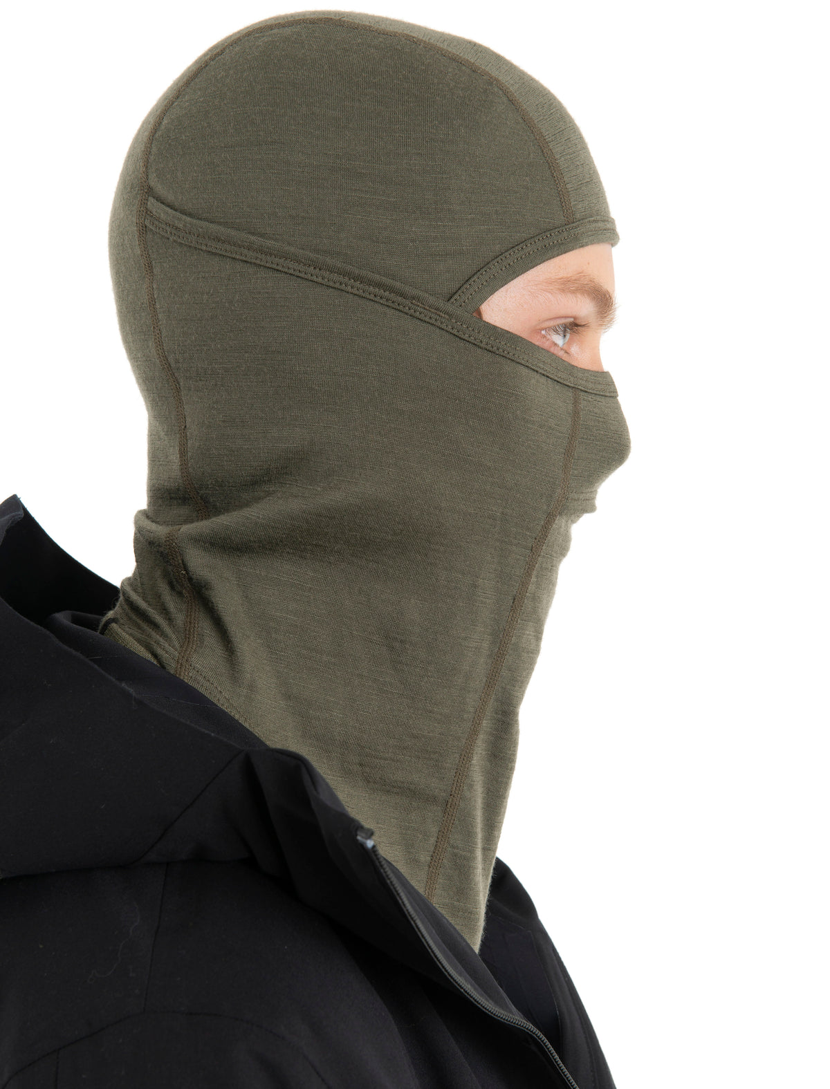 Unisex Merino 200 Oasis Balaclava Loden - 2
