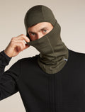 Unisex Merino 200 Oasis Balaclava Dark Loden - 6