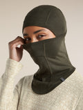 Unisex Merino 200 Oasis Balaclava Dark Loden - 7