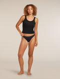 Women's Merino 150 Siren Thong Black - 6