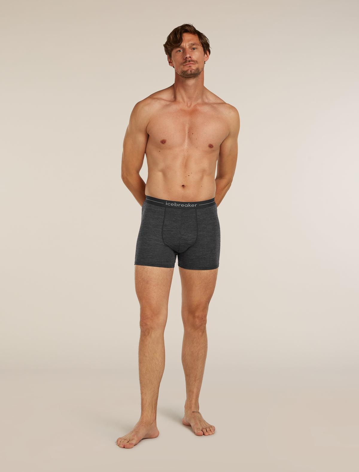 Men's Merino 150 Anatomica Boxers Jet Heather - 3