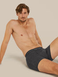 Men's Merino 150 Anatomica Boxers Jet Heather - 6