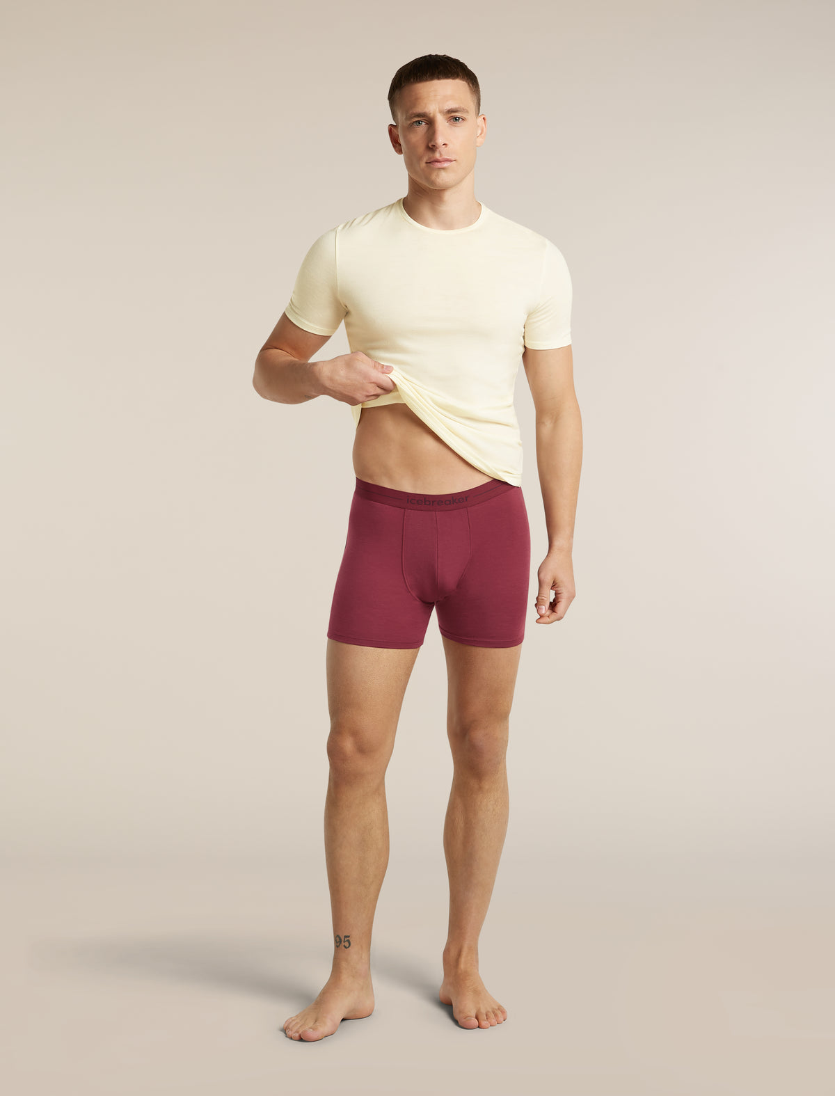 Men's Merino 150 Anatomica Boxers Port - 6