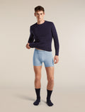 Men's Merino 150 Anatomica Boxers Zinc Blue - 3