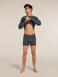 Men's Merino 150 Anatomica Boxers wFly Jet Heather - 6