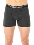 Men's Merino 150 Anatomica Boxers wFly Gritstone Heather Stripe - 2