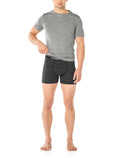 Men's Merino 150 Anatomica Boxers wFly Gritstone Heather Stripe - 4