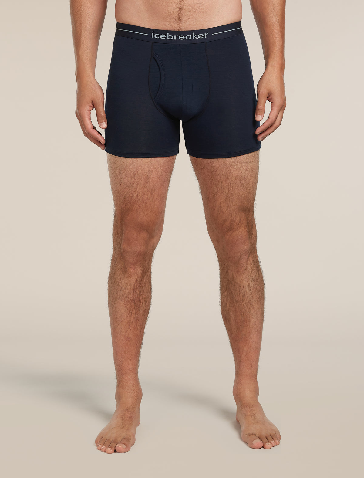 Men's Merino 150 Anatomica Boxers wFly Midnight Navy - 1