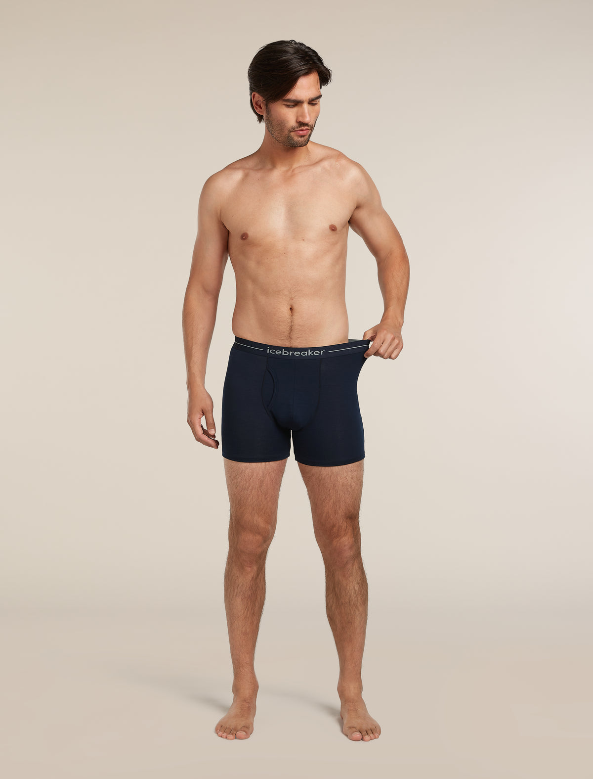 Men's Merino 150 Anatomica Boxers wFly Midnight Navy - 5