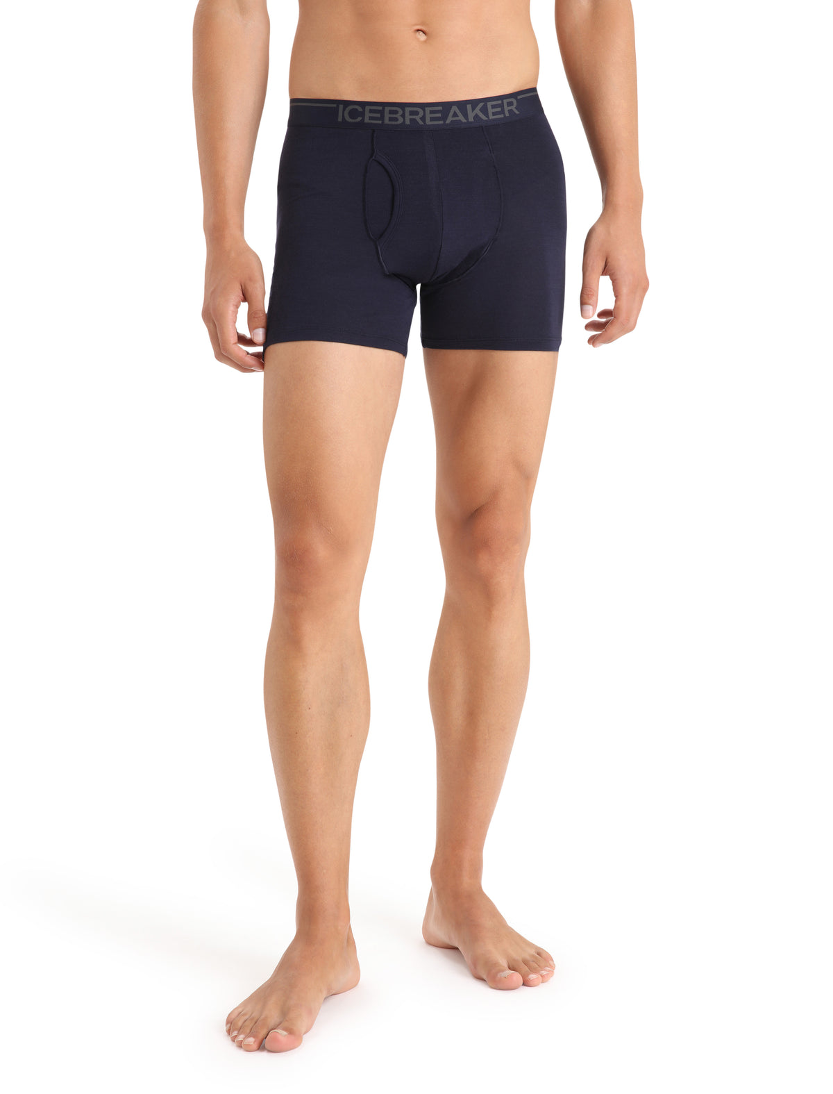 Men's Merino 150 Anatomica Boxers wFly Midnight Navy - 1