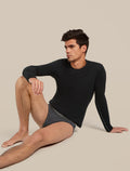 Men's Merino 150 Anatomica Briefs Jet Heather - 4
