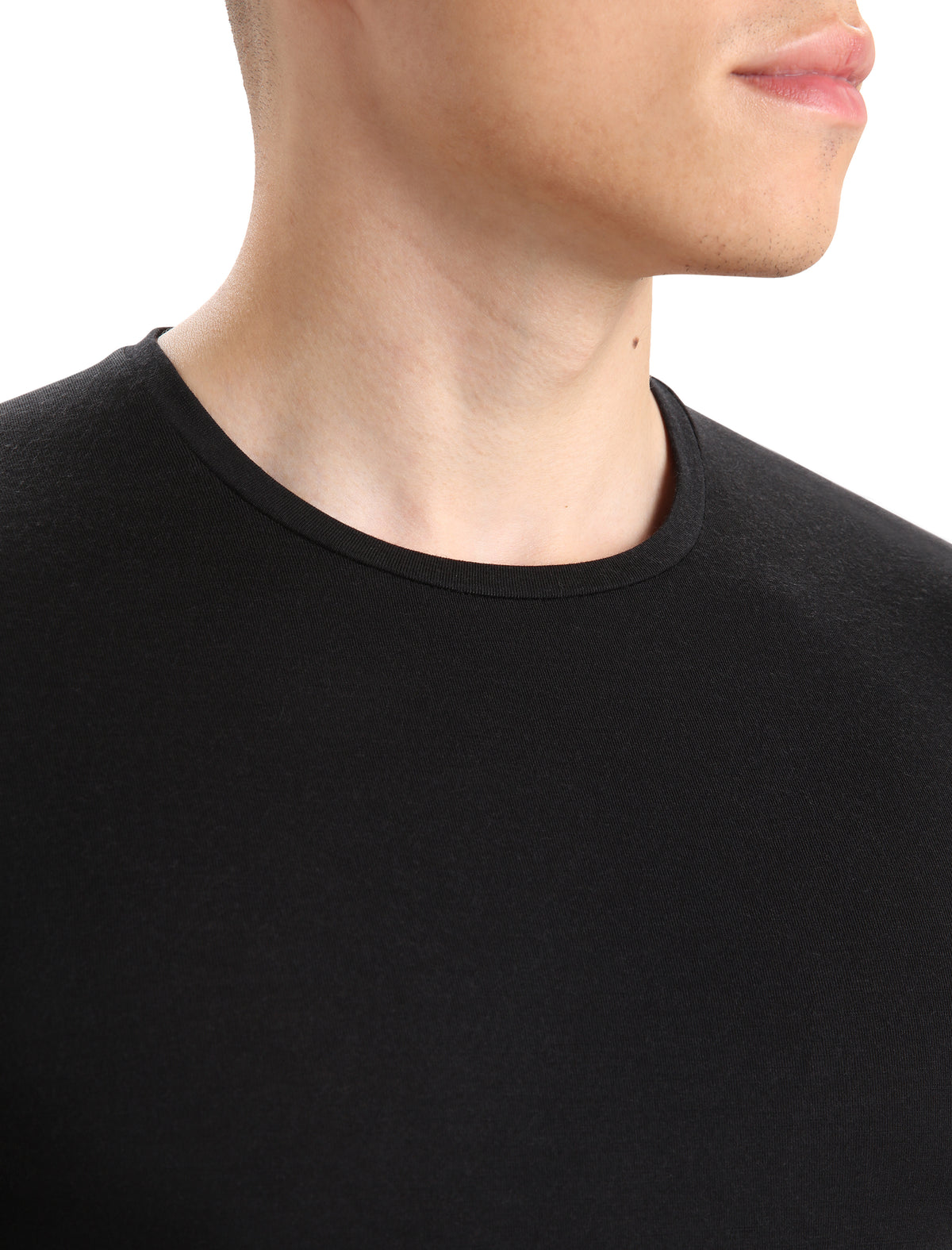 Men's Merino 150 Anatomica Long Sleeve Crewe Top Black - 4