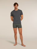 Men's Merino 150 Anatomica Short Sleeve Crewe Top Jet Heather - 3
