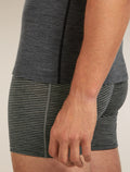 Men's Merino 150 Anatomica Short Sleeve Crewe Top Jet Heather - 4