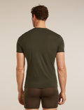 icebreaker Men's Merino 150 Anatomica Short Sleeve Crewe Top Dark Loden Men - 2