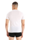 Men's Merino 150 Anatomica Short Sleeve Crewe Top Snow - 3