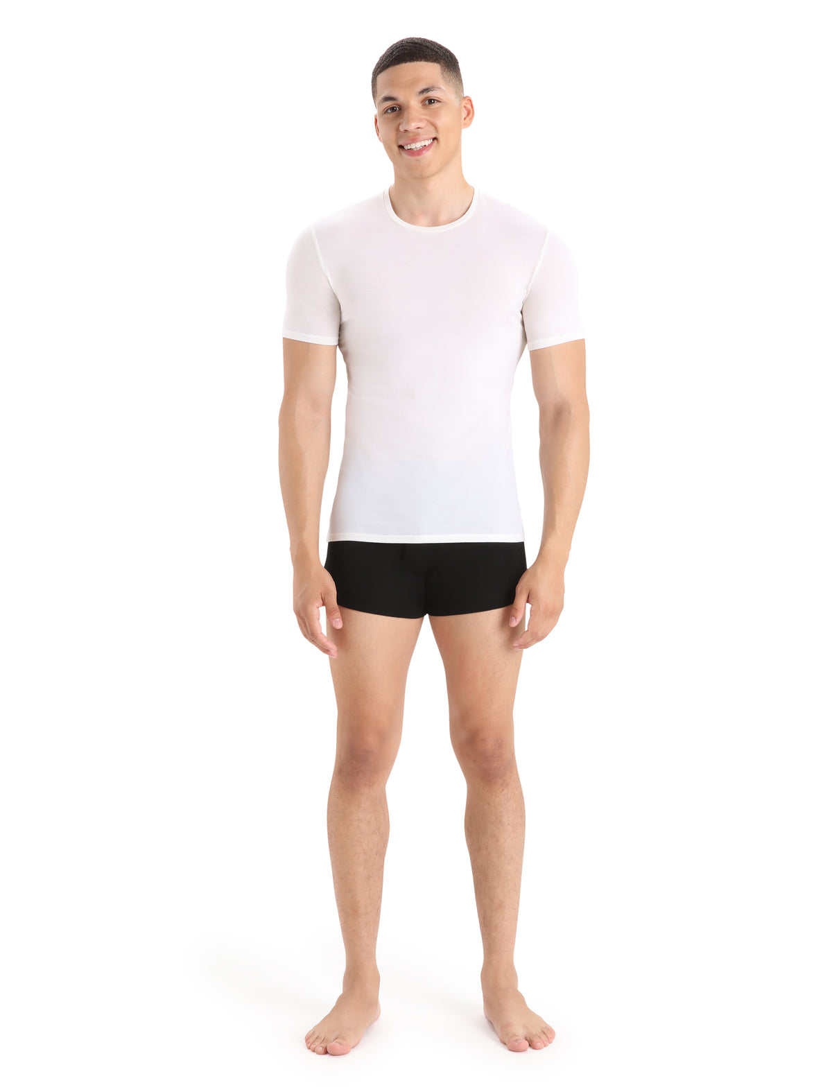 Men's Merino 150 Anatomica Short Sleeve Crewe Top Snow - 3