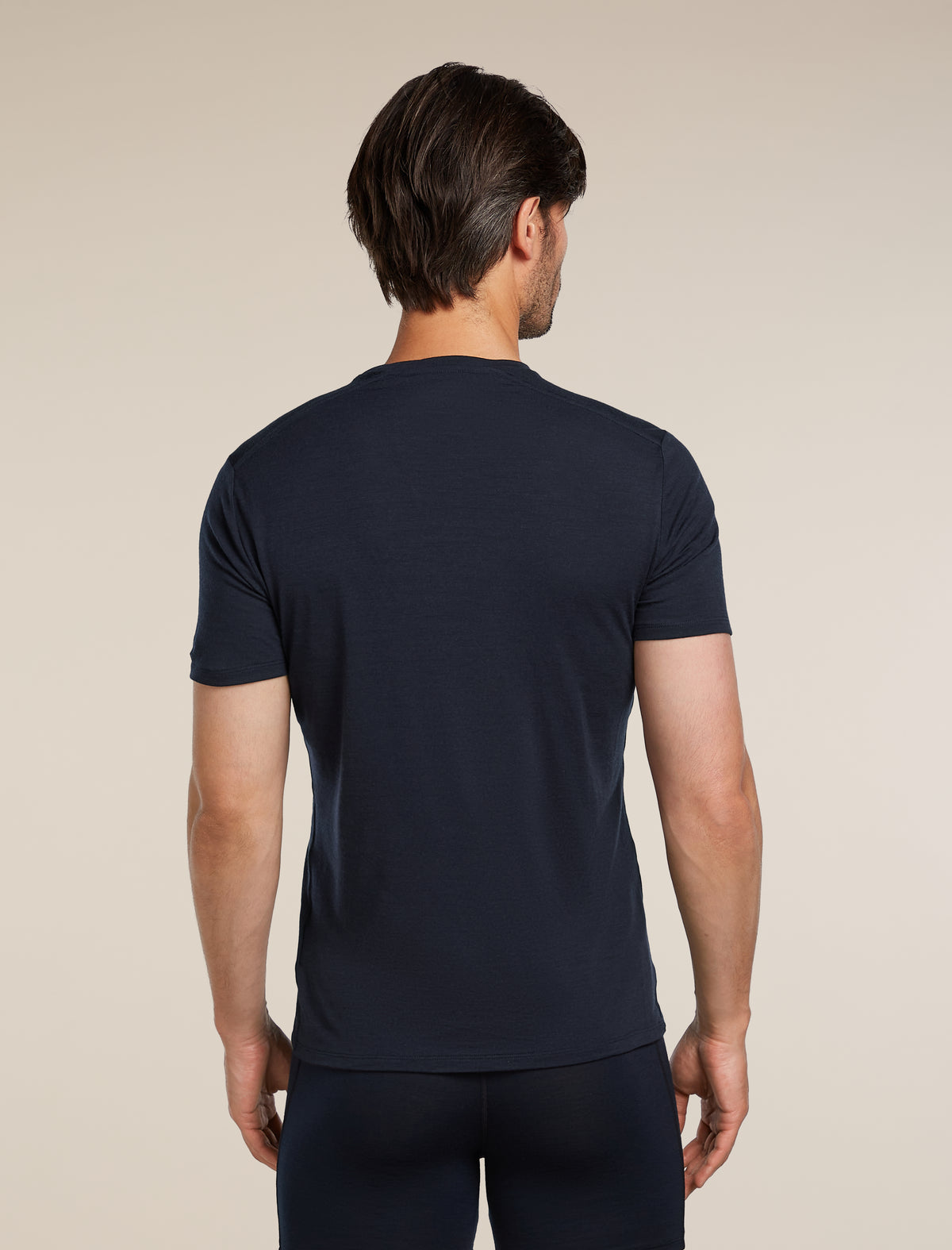 Men's Merino 150 Anatomica Short Sleeve Crewe Top Midnight Navy - 2