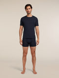 Men's Merino 150 Anatomica Short Sleeve Crewe Top Midnight Navy - 3