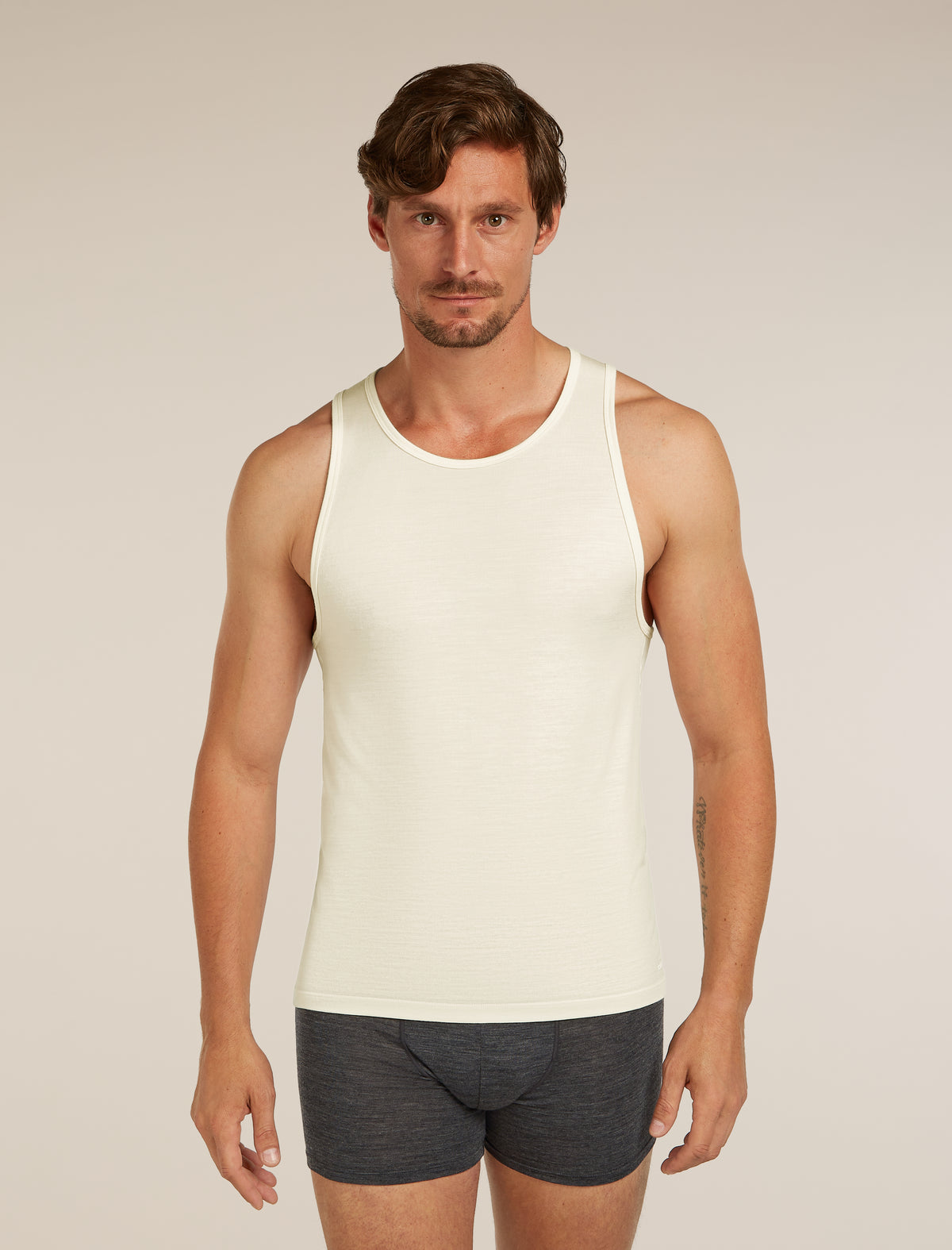 Men's Merino 150 Anatomica Tank Undyed - 1
