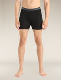 Men's Merino 150 Anatomica Long Boxers Black - 1