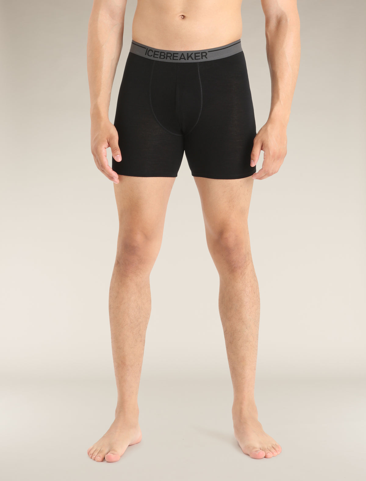 Men's Merino 150 Anatomica Long Boxers Black - 1